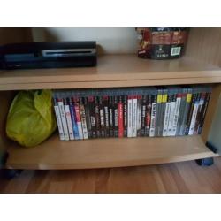 Ps3 slim 250gb meer dan 60 spellen + 3 controllers incl.doos