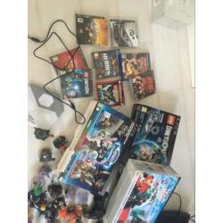 PlayStation 3 joystick 2 stuks, games, poppetjes