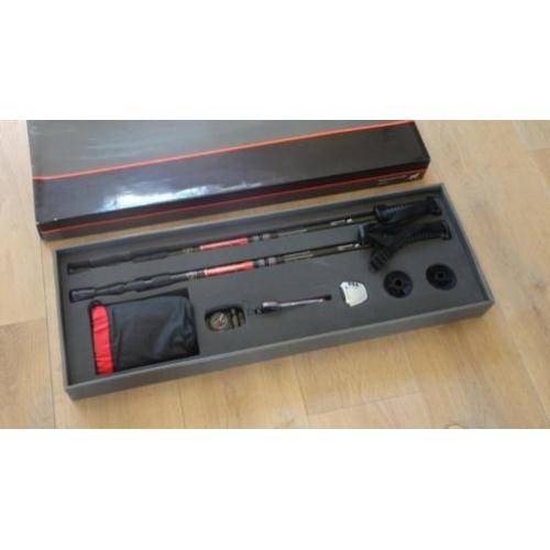 2x setjes Nordic Walking loopstokken wandelstokken antishock